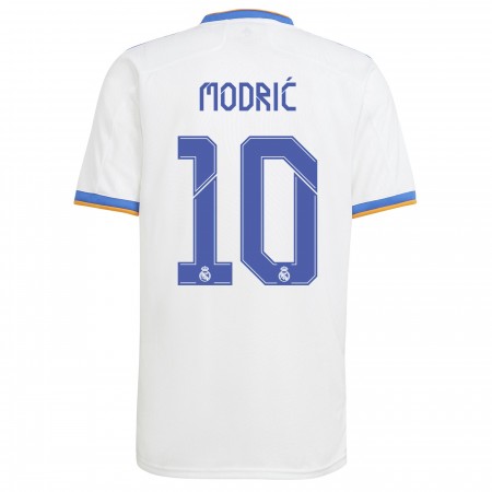 Billiga Fotbollströjor Real Madrid Luka Modrić 10 Hemma tröja 2021/22 Kortärmad